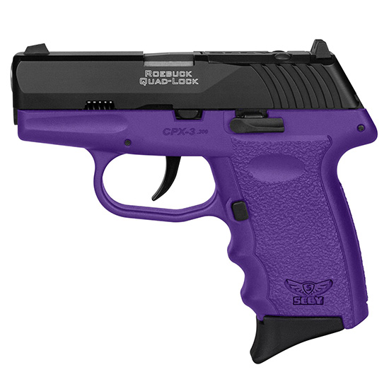 SCCY CPX-3 380ACP PURPLE BLK NMS RED DOT READY - Pistols